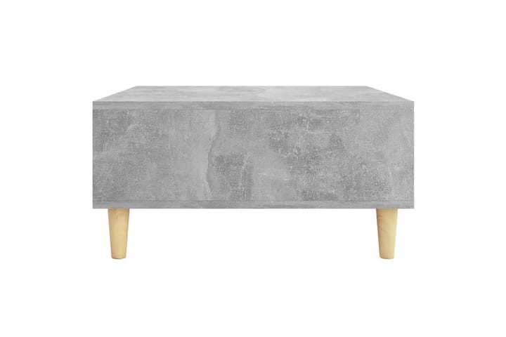 Sohvapöytä betoninharmaa 60x60x30 cm lastulevy - Harmaa - Sohvapöytä