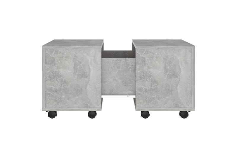 Sohvapöytä betoninharmaa 60x60x38 cm lastulevy - Huonekalut - Pöytä & ruokailuryhmä - Sohvapöytä