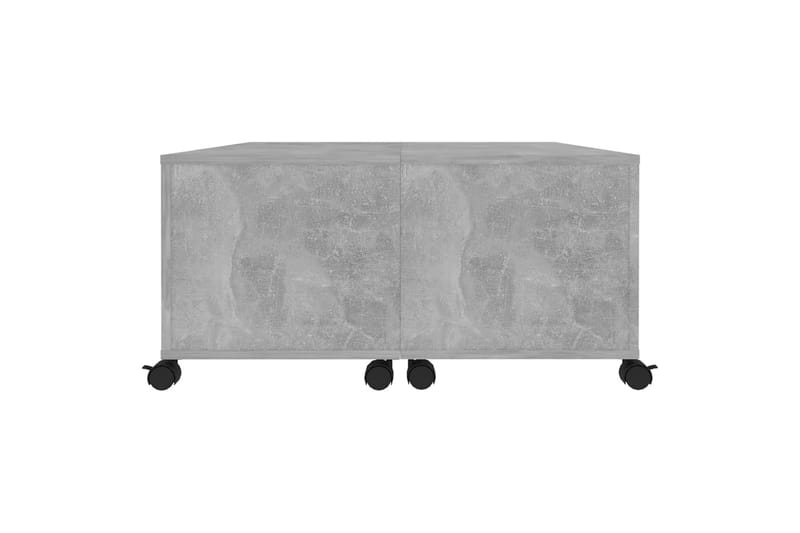 Sohvapöytä betoninharmaa 75x75x38 cm lastulevy - Huonekalut - Pöytä & ruokailuryhmä - Sohvapöytä