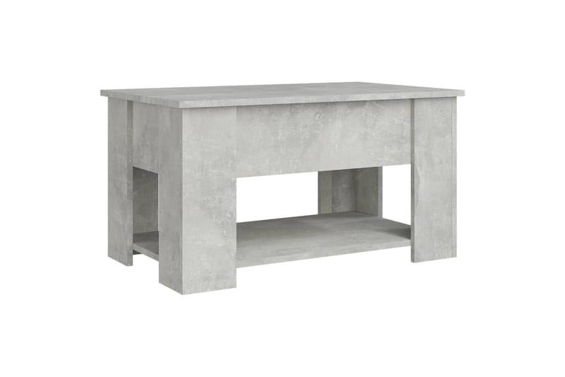 Sohvapöytä betoninharmaa 79x49x41 cm tekninen puu - Harmaa - Huonekalut - Pöytä & ruokailuryhmä - Sohvapöytä