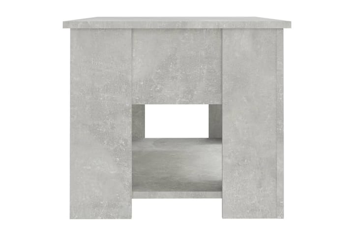 Sohvapöytä betoninharmaa 79x49x41 cm tekninen puu - Harmaa - Sohvapöytä