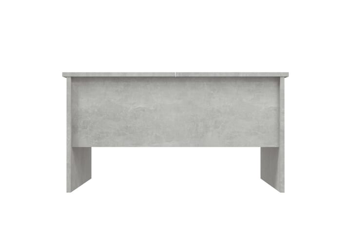 Sohvapöytä betoninharmaa 80x50x42,5 cm tekninen puu - Harmaa - Sohvapöytä