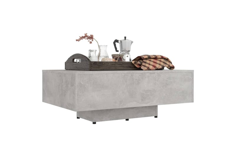 Sohvapöytä betoninharmaa 85x55x31 cm lastulevy - Huonekalut - Pöytä & ruokailuryhmä - Sohvapöytä