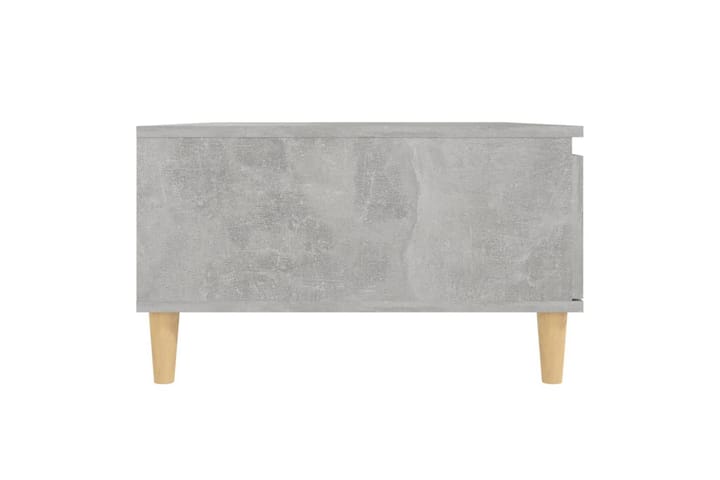 Sohvapöytä betoninharmaa 90x60x35 cm lastulevy - Harmaa - Sohvapöytä