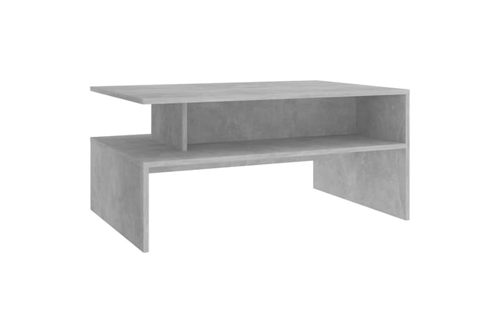 Sohvapöytä betoninharmaa 90x60x42,5 cm lastulevy - Sohvapöytä