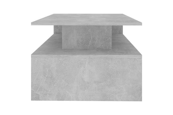 Sohvapöytä betoninharmaa 90x60x42,5 cm lastulevy - Sohvapöytä
