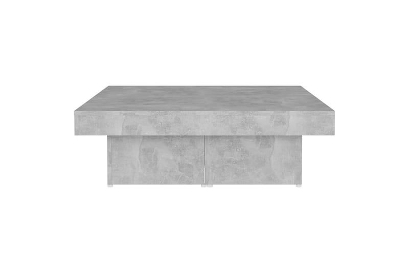 Sohvapöytä betoninharmaa 90x90x28 cm lastulevy - Huonekalut - Pöytä & ruokailuryhmä - Sohvapöytä