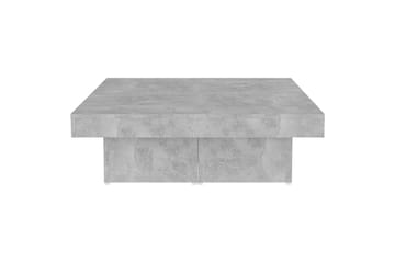 Sohvapöytä betoninharmaa 90x90x28 cm lastulevy - Huonekalut - Pöytä & ruokailuryhmä - Sohvapöytä
