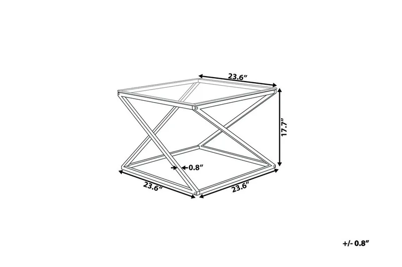 Sohvapöytä Beverly 60 cm - Huonekalut - Pöytä & ruokailuryhmä - Sohvapöytä