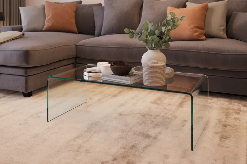 Sohvapöytä Bonisiolo 110 cm - Lasi - Huonekalut - Pöytä & ruokailuryhmä - Sohvapöytä