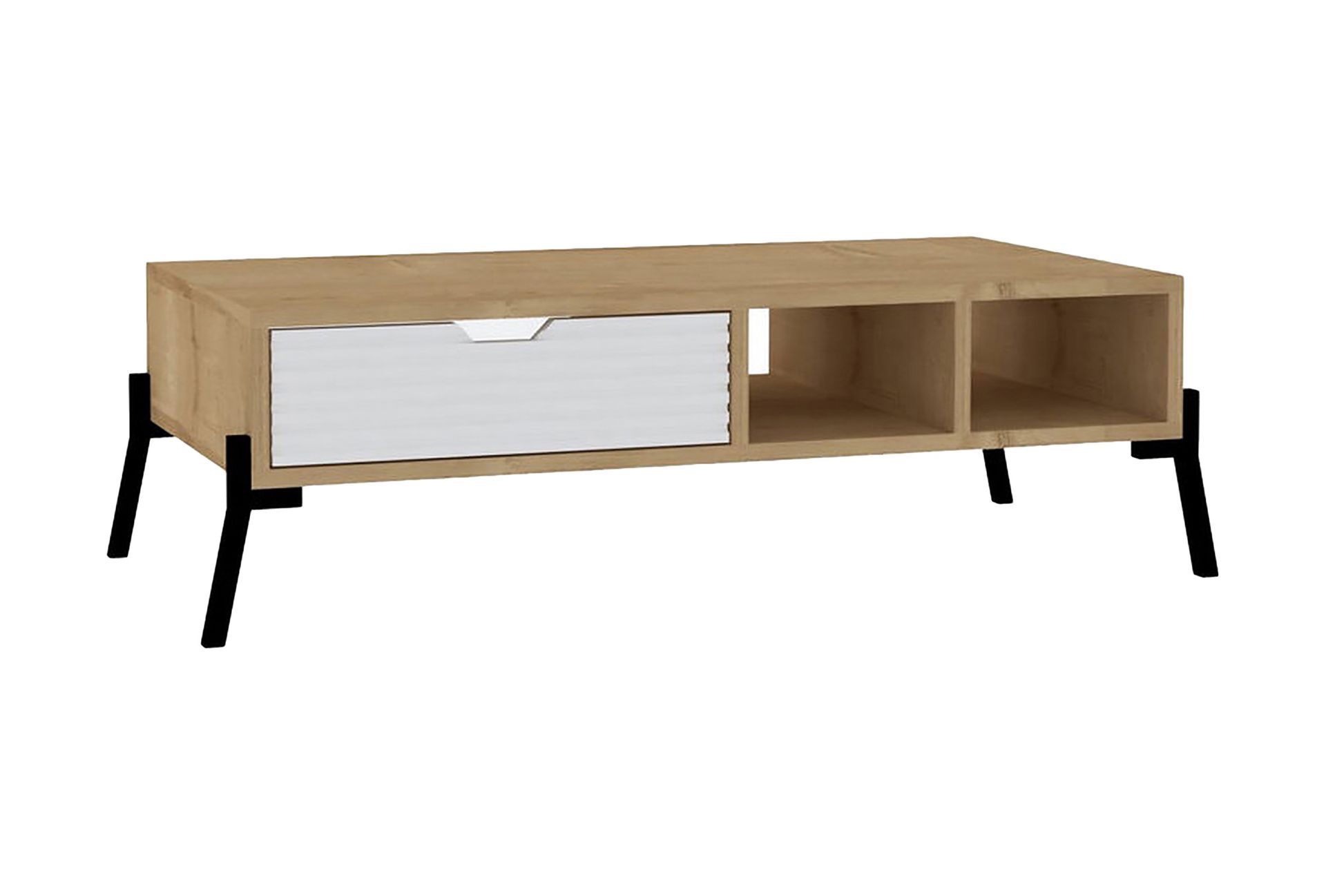 Sohvapöytä Boombar 100x28,2x100 cm - Sininen - Huonekalut - Pöytä & ruokailuryhmä - Sohvapöytä