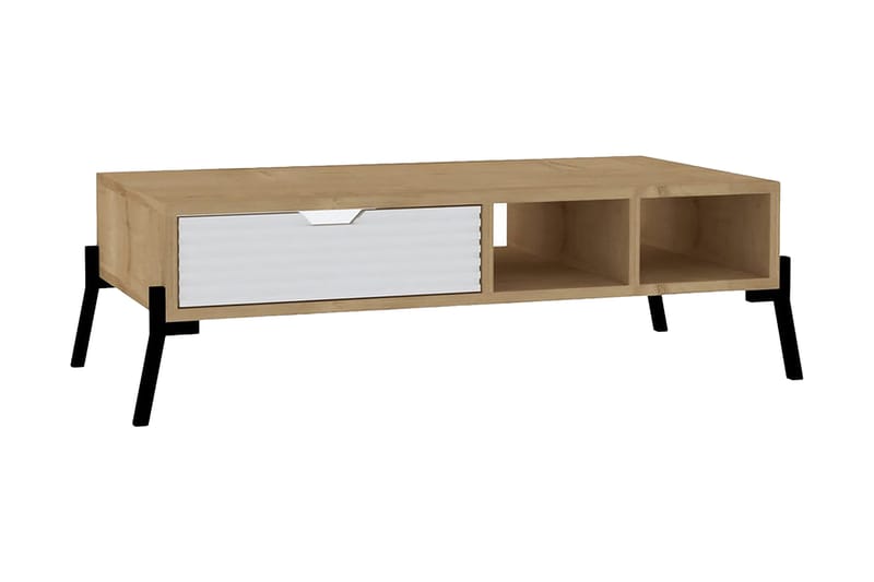 Sohvapöytä Boombar 100x28,2x100 cm - Sininen - Huonekalut - Pöytä & ruokailuryhmä - Sohvapöytä