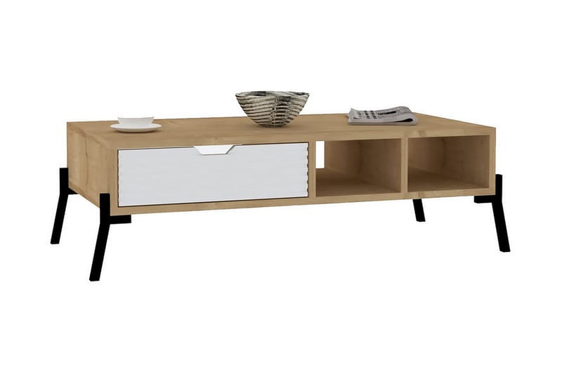 Sohvapöytä Boombar 100x28,2x100 cm - Sininen - Huonekalut - Pöytä & ruokailuryhmä - Sohvapöytä