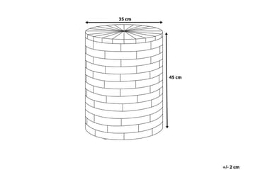 Sohvapöytä Brant 35 cm - Ruskea - Huonekalut - Pöytä & ruokailuryhmä - Sohvapöytä