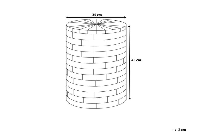 Sohvapöytä Brant 35 cm - Ruskea - Sohvapöytä