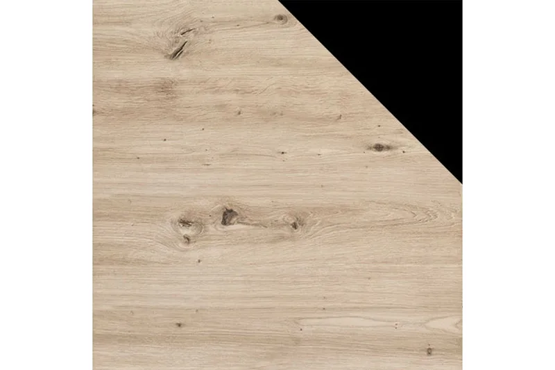 Sohvapöytä Buckfast 90 cm Laatikolla ja Hyllyllä - Puu/Musta - Huonekalut - Pöytä & ruokailuryhmä - Sohvapöytä