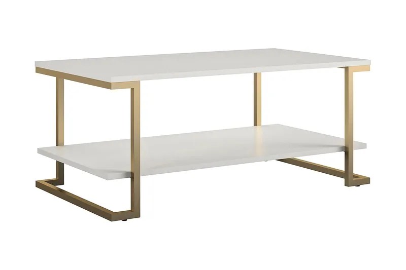Sohvapöytä Camvilo - Valkoinen - Huonekalut - Pöytä & ruokailuryhmä - Sohvapöytä
