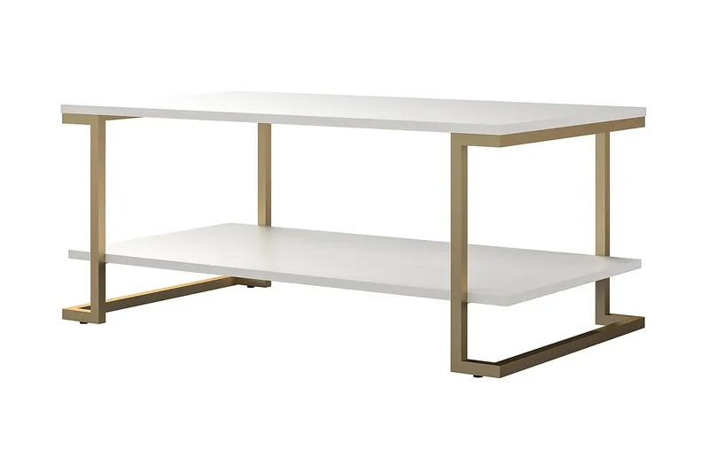 Sohvapöytä Camvilo - Valkoinen - Huonekalut - Pöytä & ruokailuryhmä - Sohvapöytä