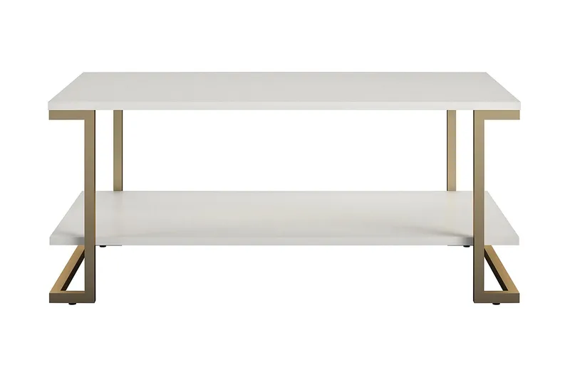 Sohvapöytä Camvilo, Valkoinen