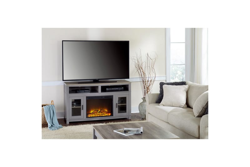 Sohvapöytä Carver 90 cm Harmaa - Dorel Home - Huonekalut - Pöytä & ruokailuryhmä - Sohvapöytä