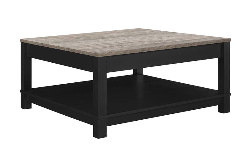Sohvapöytä Carver 90 cm Musta - Dorel Home - Huonekalut - Pöytä & ruokailuryhmä - Sohvapöytä