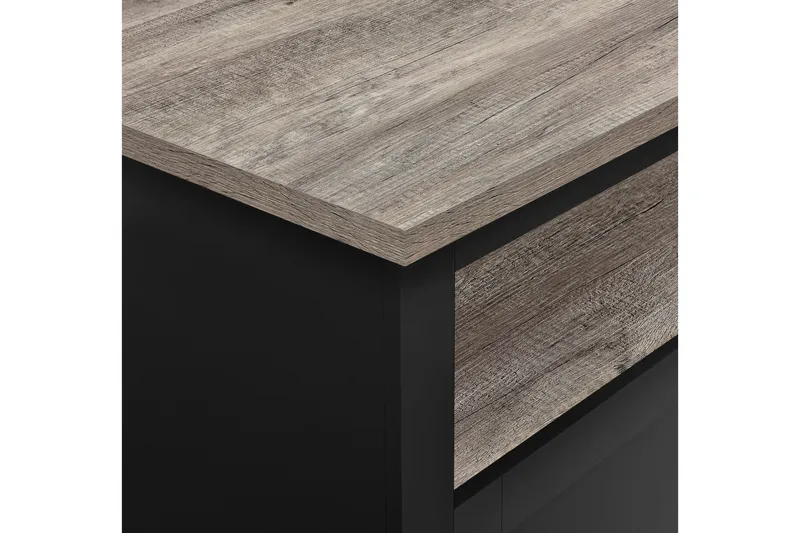 Sohvapöytä Carver 90 cm Musta - Dorel Home - Huonekalut - Pöytä & ruokailuryhmä - Sohvapöytä