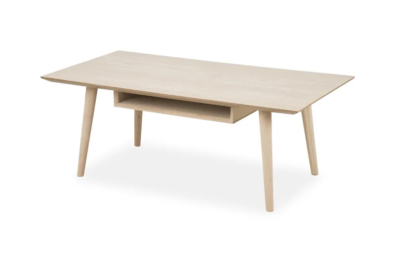 Sohvapöytä Century 115 cm - Valkopigmentoitu Tammi - Huonekalut - Pöytä & ruokailuryhmä - Sohvapöytä