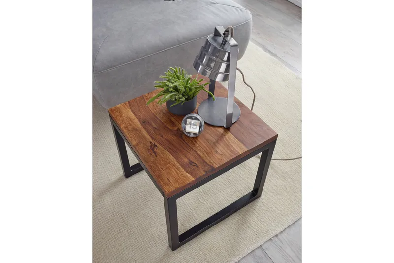 Sohvapöytä Clanton 45 cm - Ruskea/Musta - Huonekalut - Pöytä & ruokailuryhmä - Sohvapöytä