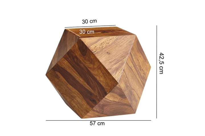 Sohvapöytä Clanton 57 cm - Ruskea - Sohvapöytä