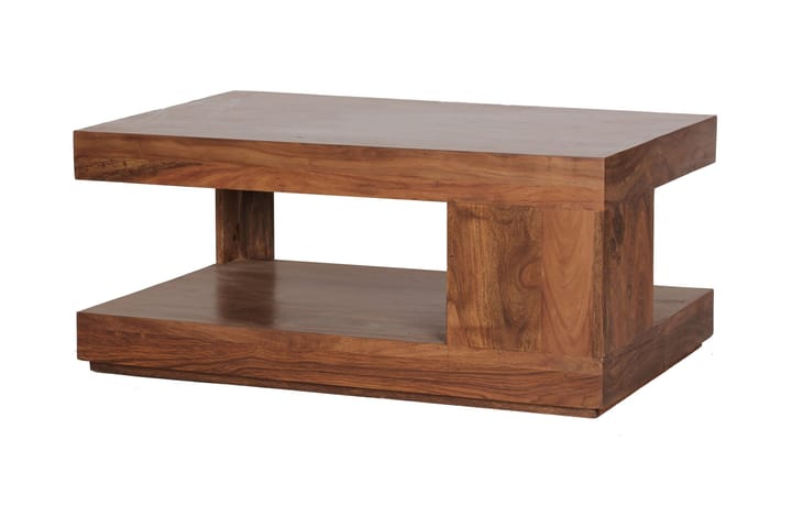 Sohvapöytä Clanton 60 cm - Sohvapöytä säilytystilalla - Sohvapöytä - Peilipöytä - Säädettävä sohvapöytä - Kokoontaitettavat pöydät - Marmoripöydät - Sohvapöytä renkailla