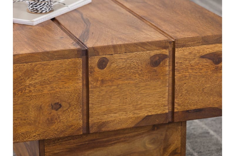 Sohvapöytä Coman 44 cm - Massiivi Puu - Huonekalut - Pöytä & ruokailuryhmä - Sohvapöytä