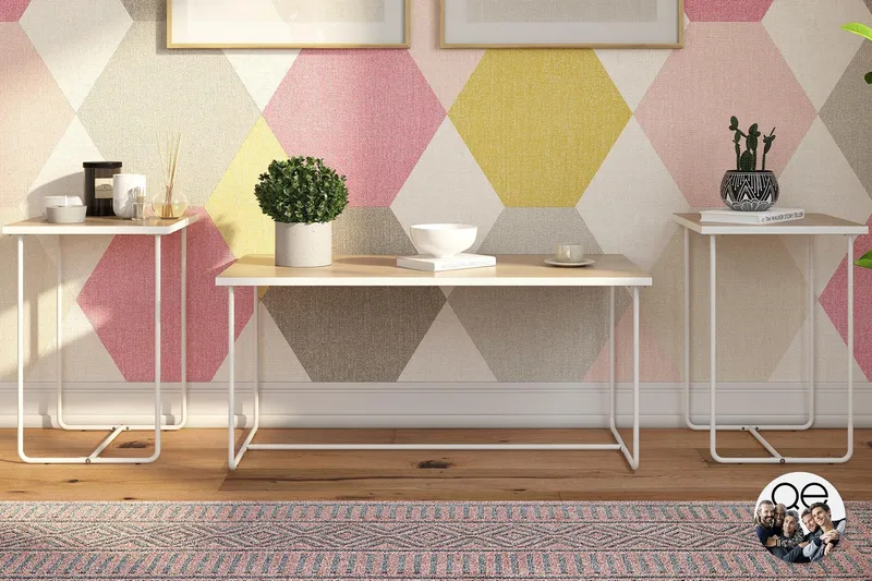 Sohvapöytä Corey Setti - Luonnonväri - Huonekalut - Pöytä & ruokailuryhmä - Sohvapöytä