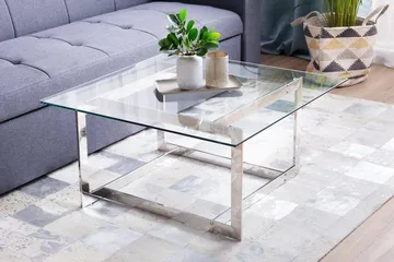 Sohvapöytä Crystal 80 cm - Huonekalut - Pöytä & ruokailuryhmä - Sohvapöytä