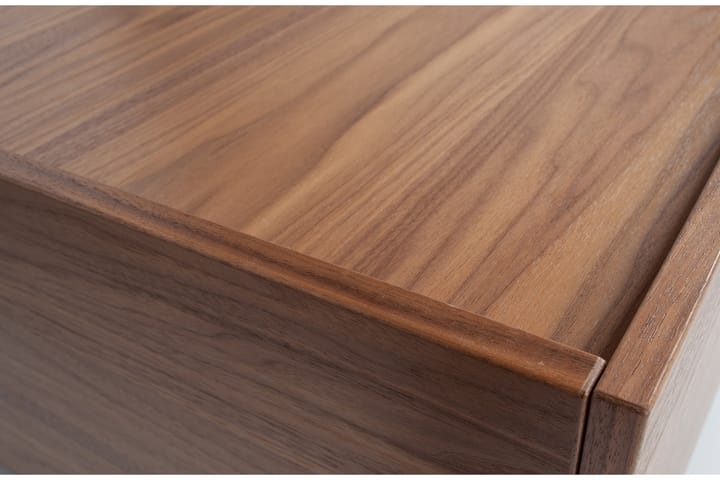 Sohvapöytä Cubin 82 cm - Pähkinänruskea/Musta - Sohvapöytä