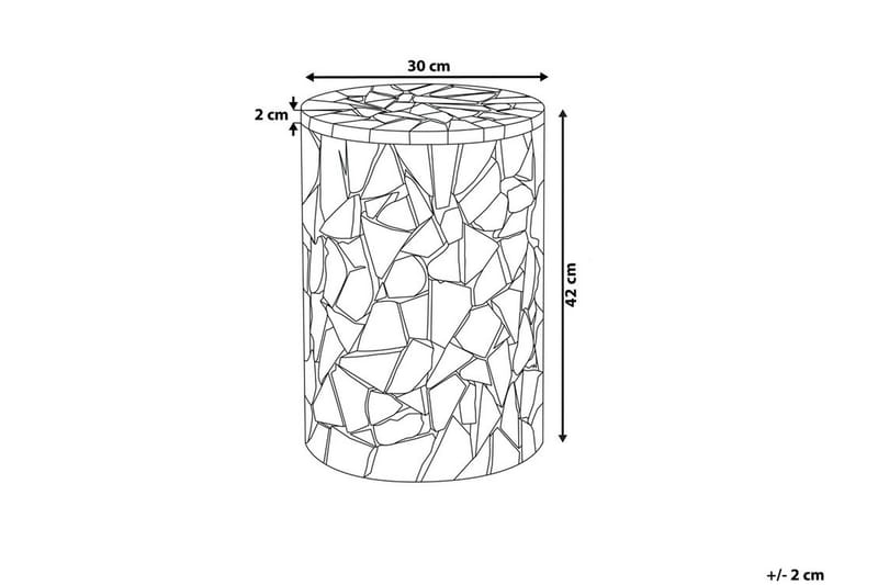 Sohvapöytä Dawson 30 cm - Ruskea - Huonekalut - Pöytä & ruokailuryhmä - Sohvapöytä