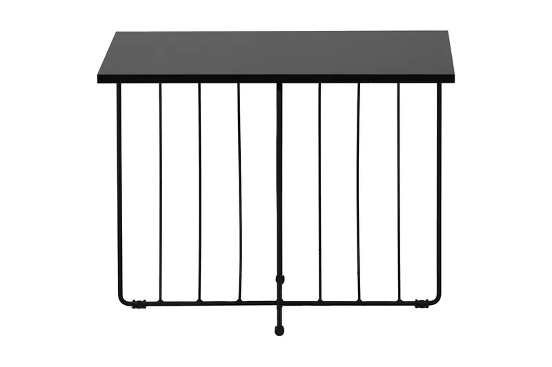 Sohvapöytä Dayton 60x60x45 cm, Musta
