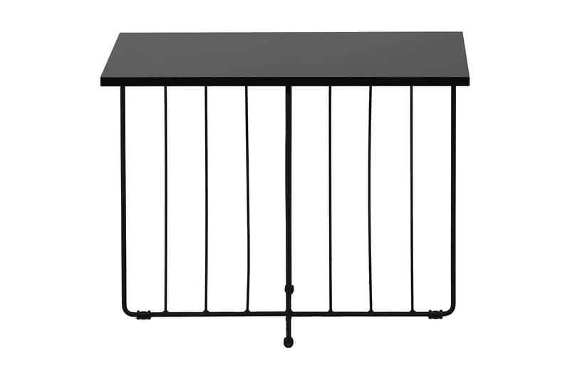 Sohvapöytä Dayton 60x60x45 cm, Musta