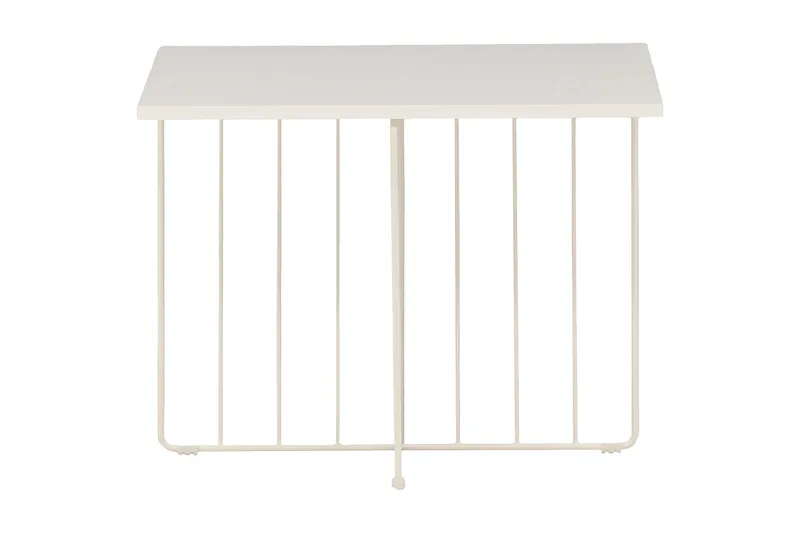 Sohvapöytä Dayton 60x60x45 cm, Valkoinen