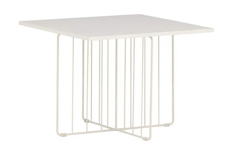 Sohvapöytä Dayton 60x60x45 cm - Valkoinen - Huonekalut - Pöytä & ruokailuryhmä - Sohvapöytä
