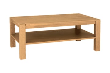 Sohvapöytä Dixmoor 110 cm Säilytyksellä Hylly - Tammiviilu - Huonekalut - Pöytä & ruokailuryhmä - Sohvapöytä