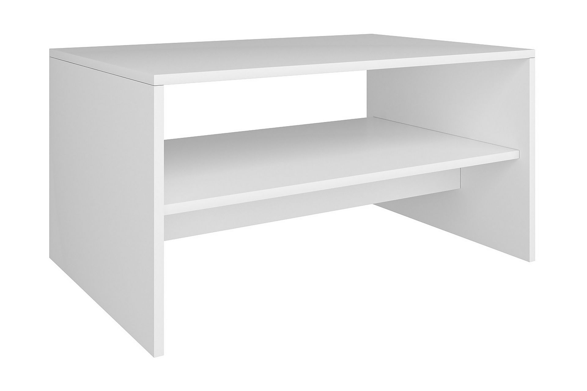 Sohvapöytä Dormea 90x46,8x90 cm - Valkoinen - Huonekalut - Pöytä & ruokailuryhmä - Sohvapöytä