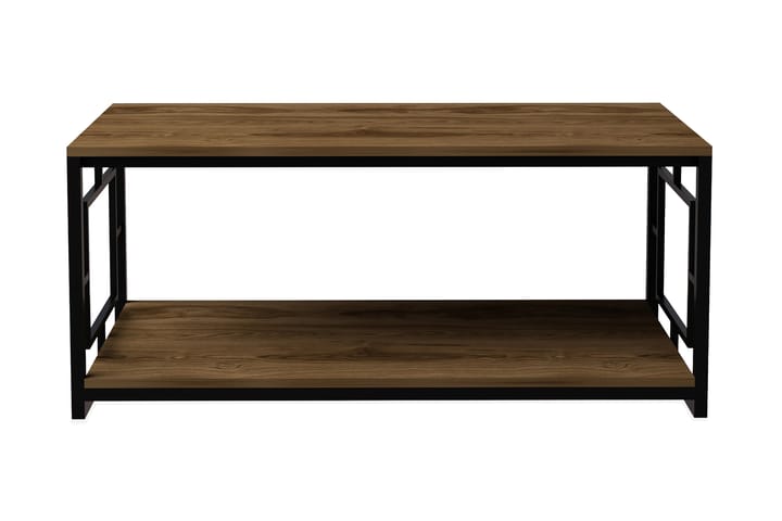 Sohvapöytä Dumö 120 cm - Ruskea/Musta - Sohvapöytä