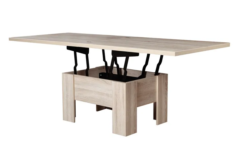 Sohvapöytä Eryk 100 cm - Beige/Harmaa - Huonekalut - Pöytä & ruokailuryhmä - Sohvapöytä