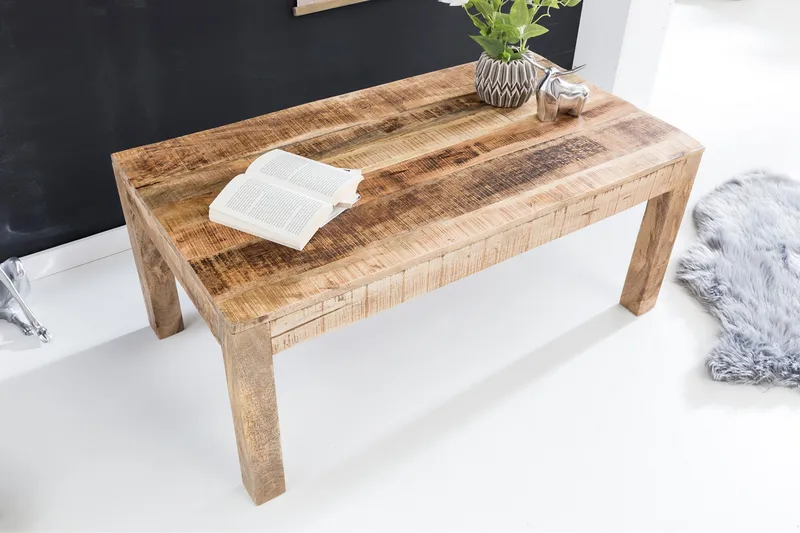 Sohvapöytä Faragalli 110 cm - Mango - Huonekalut - Pöytä & ruokailuryhmä - Sohvapöytä