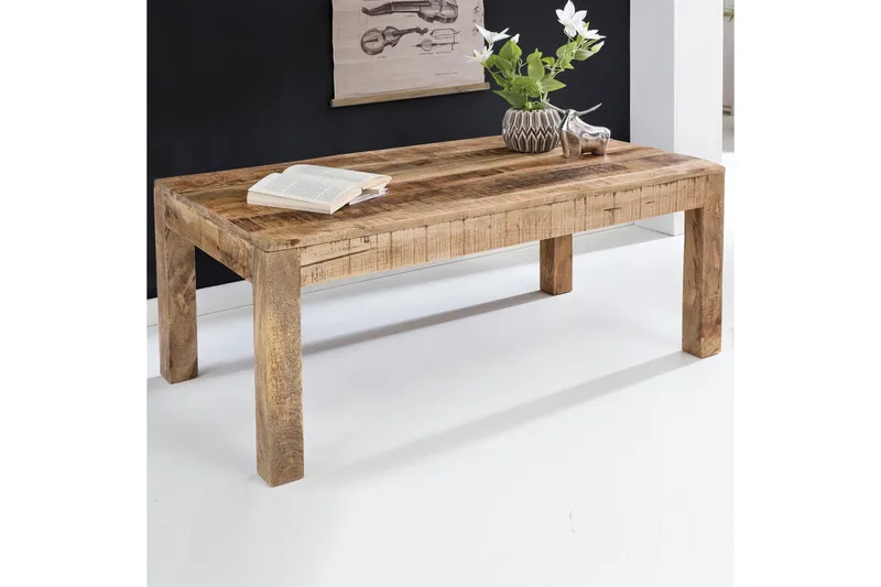 Sohvapöytä Faragalli 110 cm - Mango - Huonekalut - Pöytä & ruokailuryhmä - Sohvapöytä