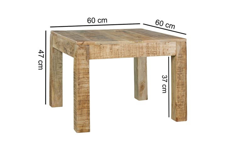 Sohvapöytä Faragalli 60 cm - Mango - Sohvapöytä