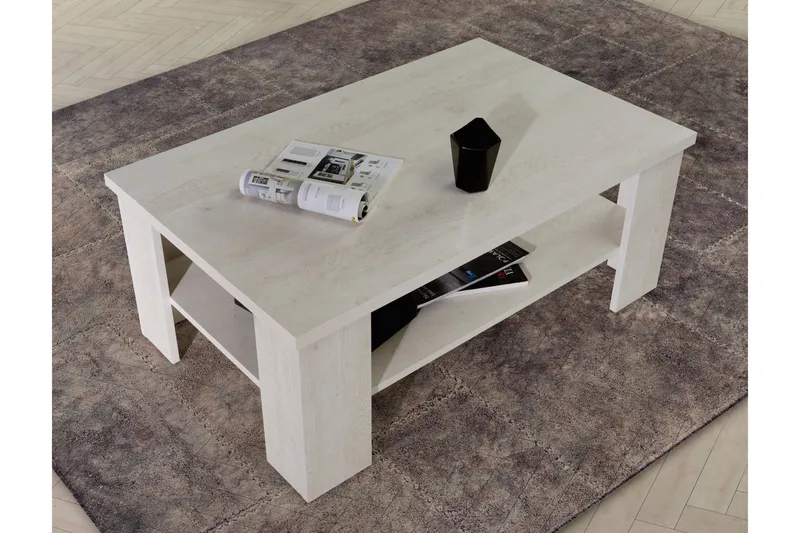 Sohvapöytä Feres 107 cm - Ruskea - Huonekalut - Pöytä & ruokailuryhmä - Sohvapöytä