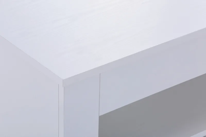 Sohvapöytä Fintan 100 cm - Suorakaide/Valkoinen - Huonekalut - Pöytä & ruokailuryhmä - Sohvapöytä