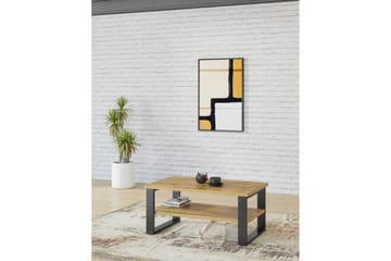 Sohvapöytä Fogel 110 cm - Ruskea - Huonekalut - Pöytä & ruokailuryhmä - Sohvapöytä