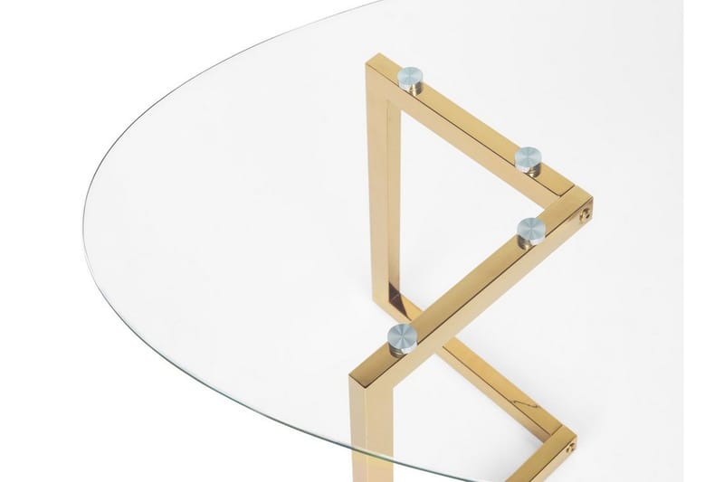 Sohvapöytä Freising 120 cm - Lasi/Kulta - Huonekalut - Pöytä & ruokailuryhmä - Sohvapöytä